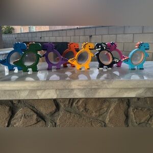 Colorful Dinosaur Coin Banks